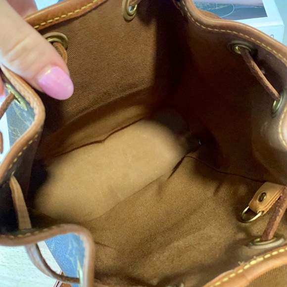 RARE Louis Vuitton Montsouris Mini PM backpack! - Picture 8 of 8